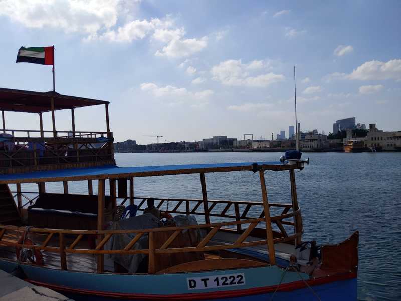 Charming river boat service between Deira and Al Seef.