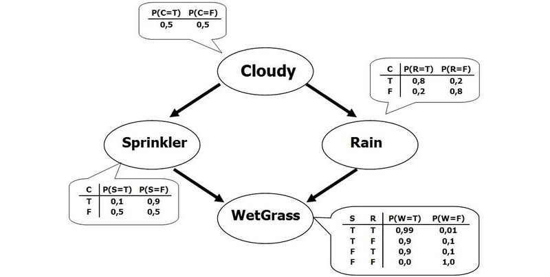 A Bayesian network