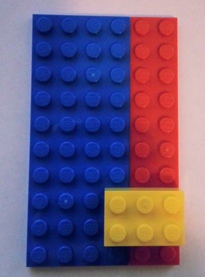 Lego probability space